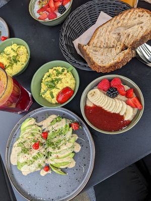 Vegan brunch at Social Brew in Copenhagen