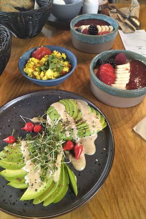 vegan brunch at Social Brew in Copenhagen