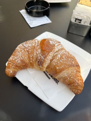 Brioche with jam  at Gran Caffè Friuli in Udine