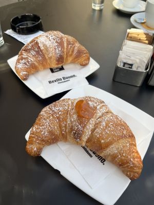 Plain and jam brioche   at Gran Caffè Friuli in Udine