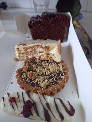 At the plant based festival at Zonder Ei Bakkerij in Ghent