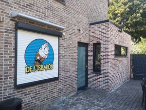 Outside at De Ijsbaron Wijgmaal in Leuven