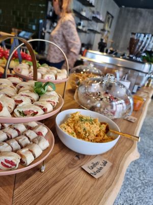 Veganer Brunch at drei&zwanzig in Karlsruhe