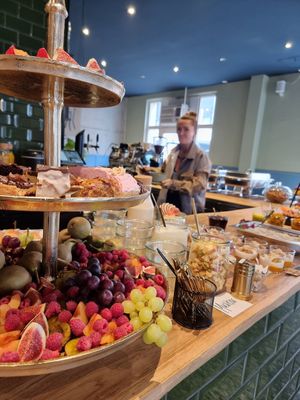 Veganer Brunch at drei&zwanzig in Karlsruhe