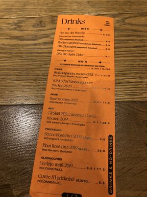 Alcoholic beverages   at drei&zwanzig in Karlsruhe