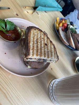 Grilled cheese sandwich  at drei&zwanzig in Karlsruhe