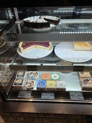 Cakes and cheese  at drei&zwanzig in Karlsruhe