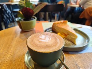 Cheesecake 😋😋😋😋 at drei&zwanzig in Karlsruhe