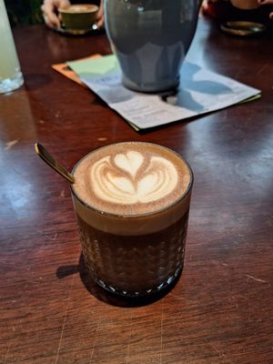 Heiße Schokolade 💚 at drei&zwanzig in Karlsruhe