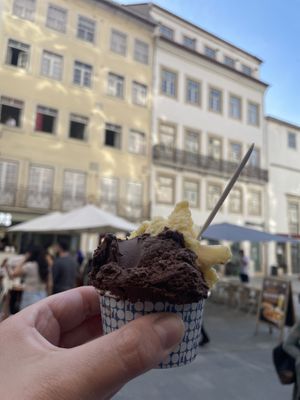   at DOPPO Gelataria in Coimbra
