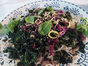 Ensalada de wakame at Yamaoka in San Lorenzo De El Escorial