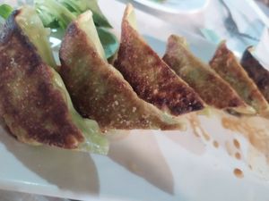 Gyozas at Yamaoka in San Lorenzo De El Escorial