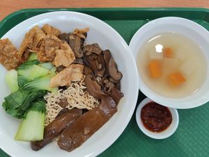 Sarawak kolo mee at The Good Food Life in Central Singapore