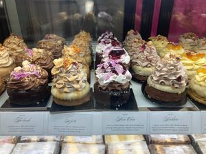 donuts at Emazing Cake Shop in Ljubljana