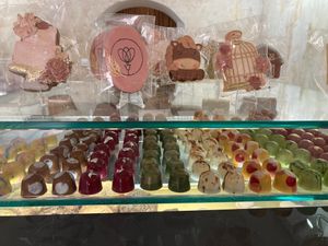 pralines at Emazing Cake Shop in Ljubljana