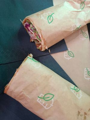 They even asked if we were sharing the kebab and prepared it accordingly! at Kebab Factory in Hvar