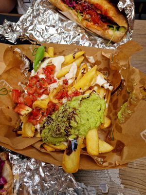 Loaded fries at Kebab Factory in Hvar