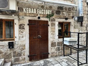   at Kebab Factory in Hvar