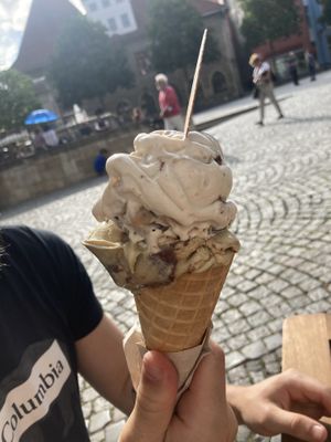Vegan ice cream   at Chunks by KoRo in Jena
