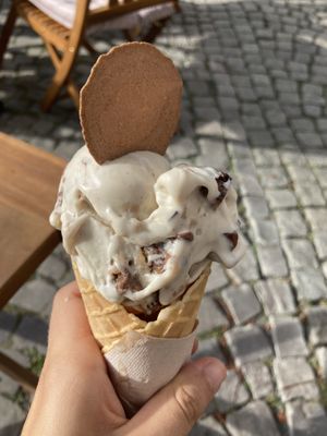 Vegan ice cream   at Chunks by KoRo in Jena