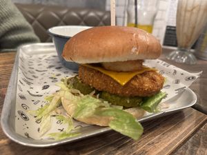 Notorious VFC 2.0 burger  at Fat Hippo in Birmingham