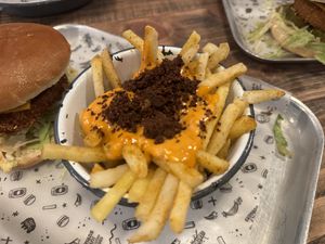 Dirty fries  at Fat Hippo in Birmingham