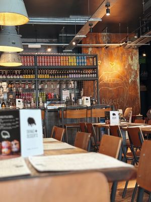 We had an early lunch because we were hungover, there were a few more tables not long after we arrived. The servicer was really attentive and chatty    at Fat Hippo in Birmingham