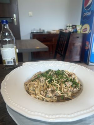 Only vegan pasta option  at Pizza Time in Wroclaw
