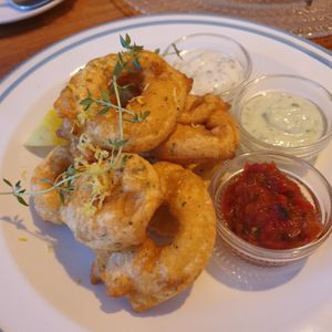 calamari at Darc-en-Ciel in Seoul