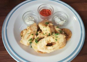 Calamari rings (small portion) at Darc-en-Ciel in Seoul