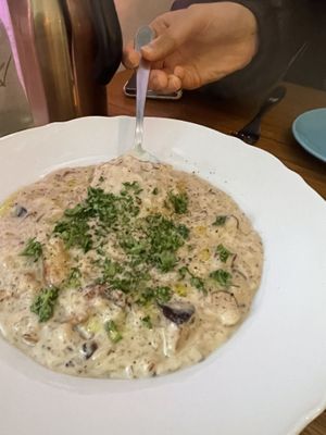 Risotto is always right. Creamy  at Darc-en-Ciel in Seoul