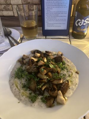 Mushroom risotto   at Darc-en-Ciel in Seoul