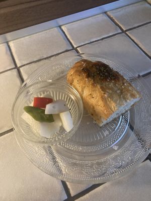 Free bread  at Darc-en-Ciel in Seoul