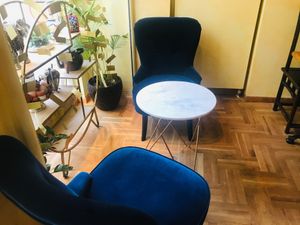 Cosy corner at Bodja in Brussels