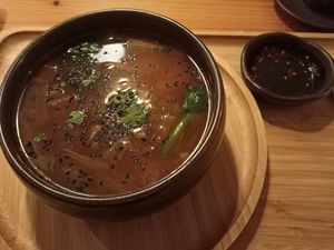 Soup at Bodja in Brussels