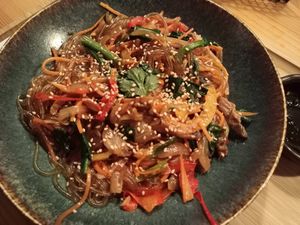 Noodles at Bodja in Brussels