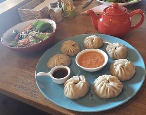 Another kind of momos  at Tibetan Convention Tea House in Florennes