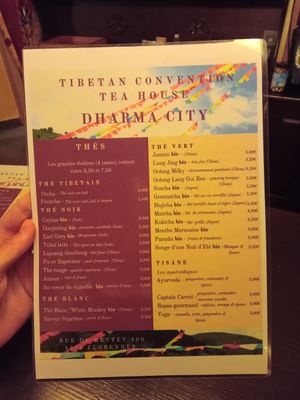  at Tibetan Convention Tea House in Florennes
