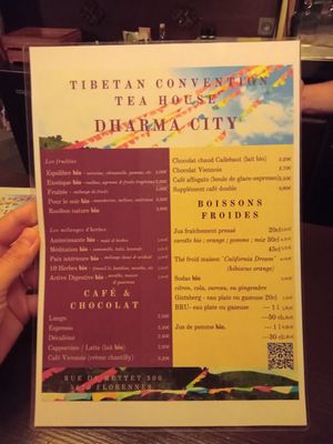  at Tibetan Convention Tea House in Florennes