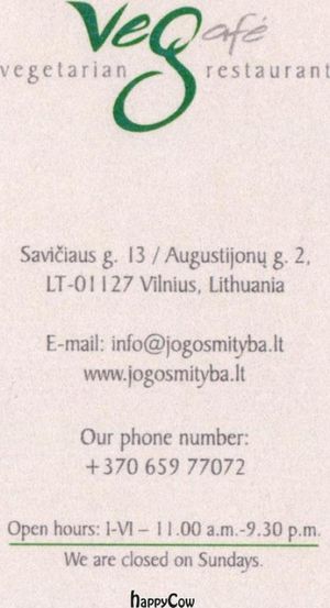 Vegafe - Augustijonu at Vegafe - Augustijonu Str. in Vilnius