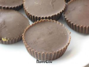 Peanut Butter Cups at Vegan Folie's in Paris