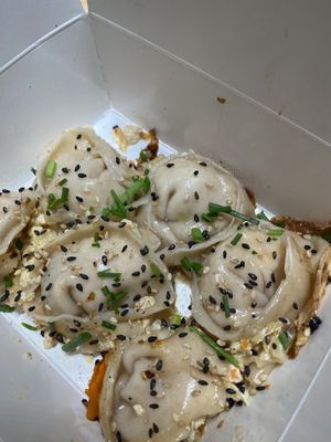 Dumplings de tofu  at Lady Dumpling in Barcelona