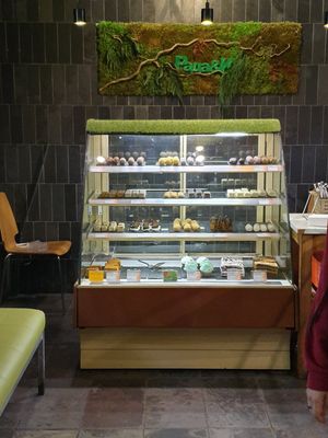 Dessert bar at Rada & K in St Petersburg