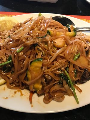 pad thai  at Chopstix Asian Bistro in Rock Springs