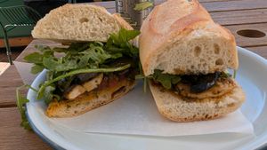 Fall seasonal Shroomy Churri at Lost Sock Roasters in Washington