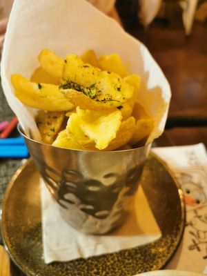 Potatoes at Casa do Prego in Lagos