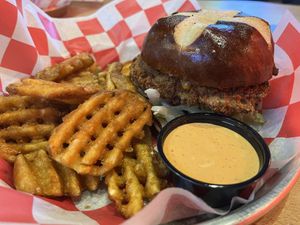 The chicken sandwich  at Twisted Plants in Milwaukee