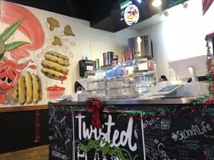 Fun interior   at Twisted Plants in Milwaukee