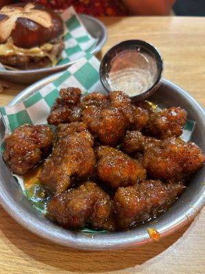 Sweet chili wings   at Twisted Plants in Milwaukee