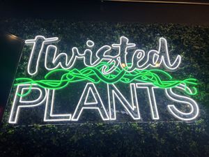 Fun sign  at Twisted Plants in Milwaukee